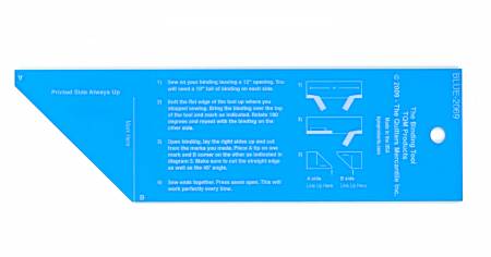 TQM001 Binding Tool Template Rulat