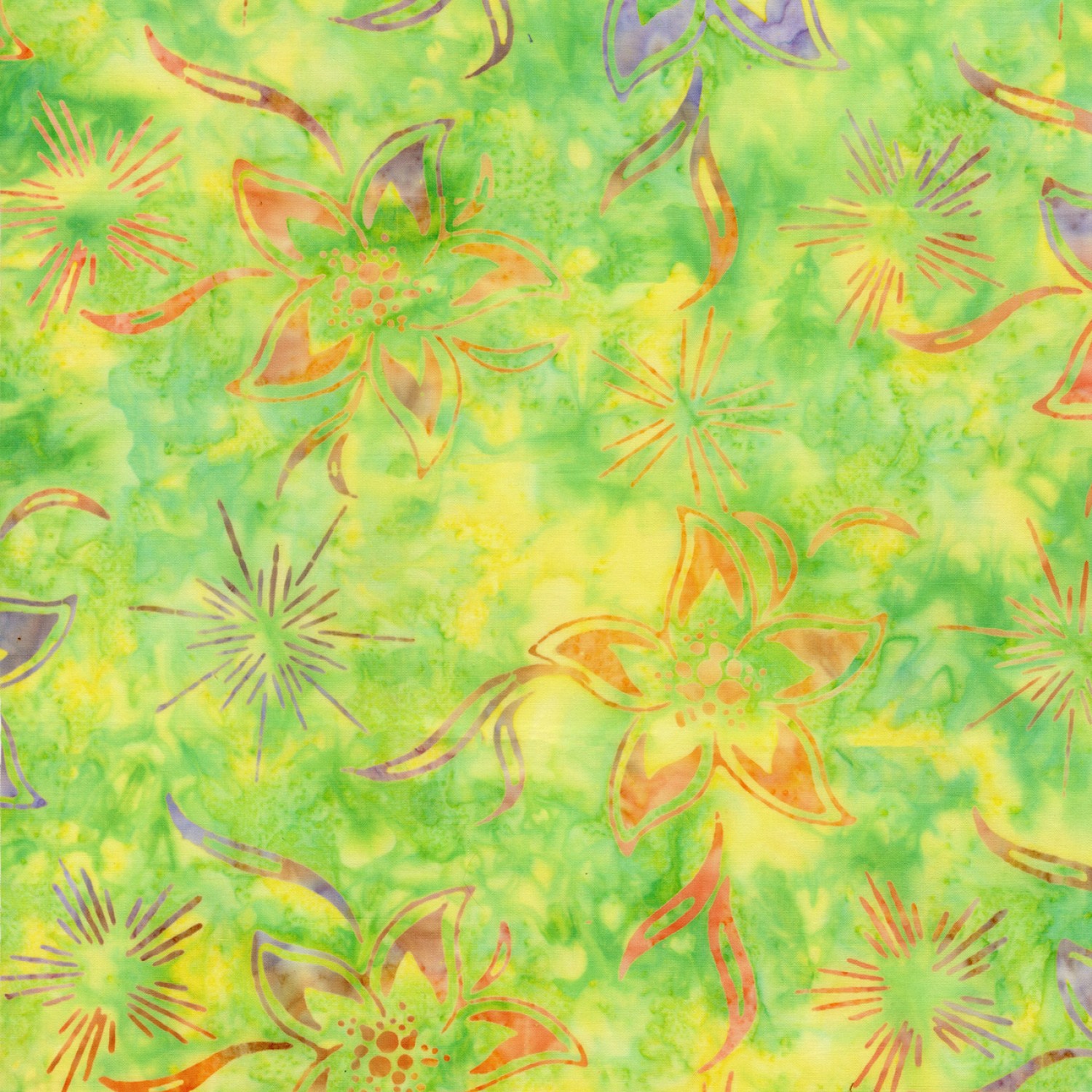 B8786-NEON Tonga Batik B8786 Neon
