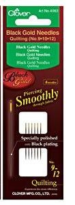 4963 Black Gold Needles No. 9-12 - 4963