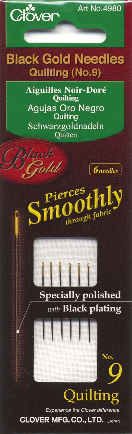 4980CV Black Gold Needles No. 9 - 4980