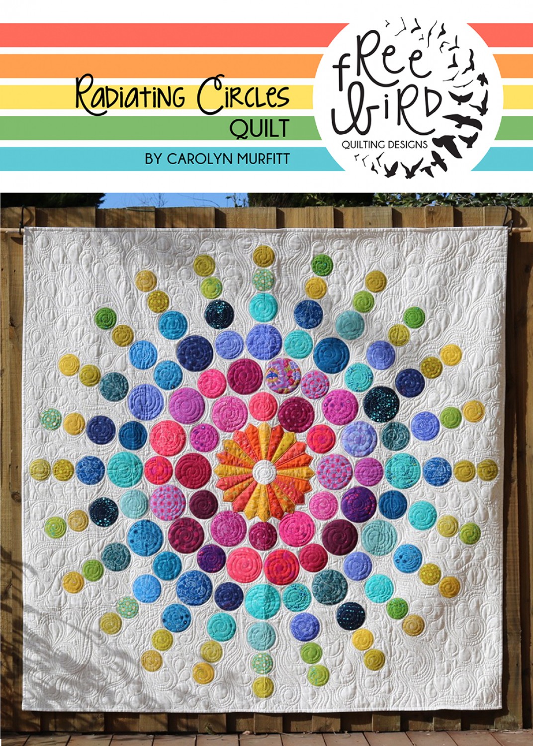 CAFB007 Radiating Circles Quilt