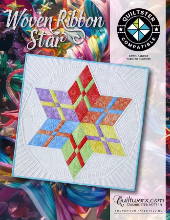 Woven Ribbon Star Woven Ribbon Star
