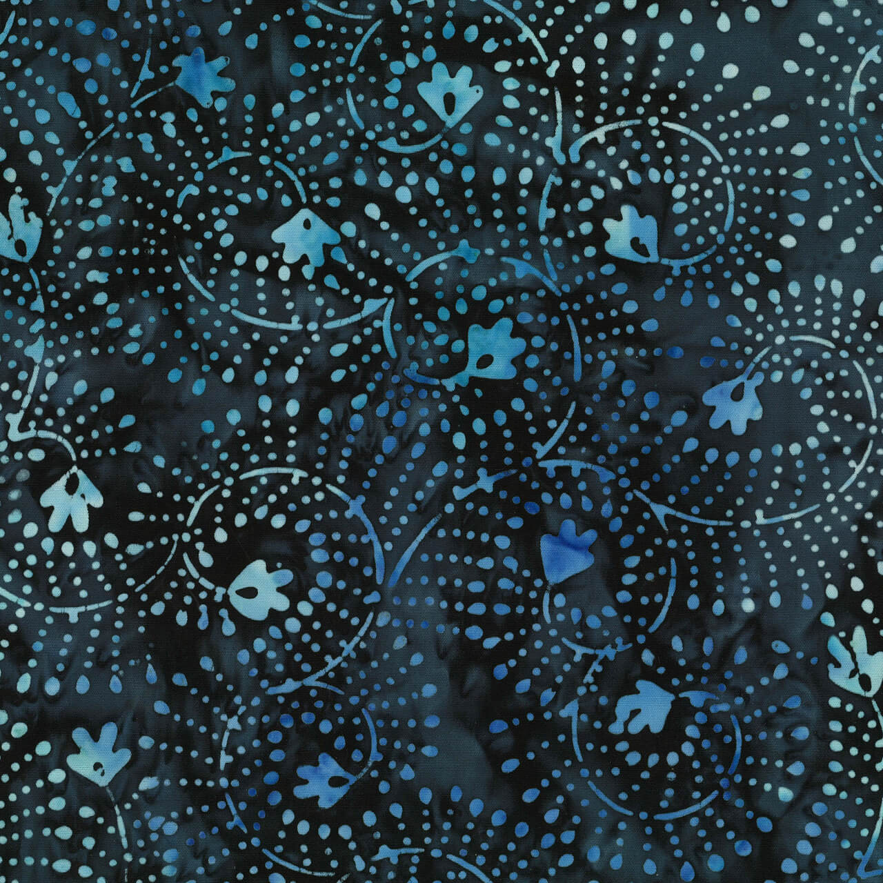 200Q-7 Türkis Blaue Batik