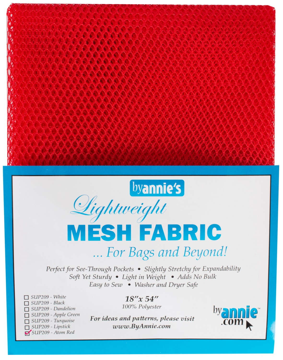 SUP209-RED Mesh Fabric rot