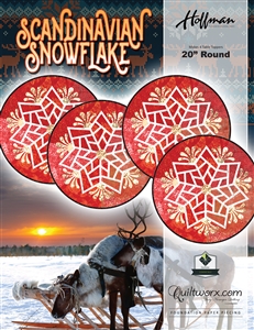 JNQ00255P1-1 Scandinavian Snowflake