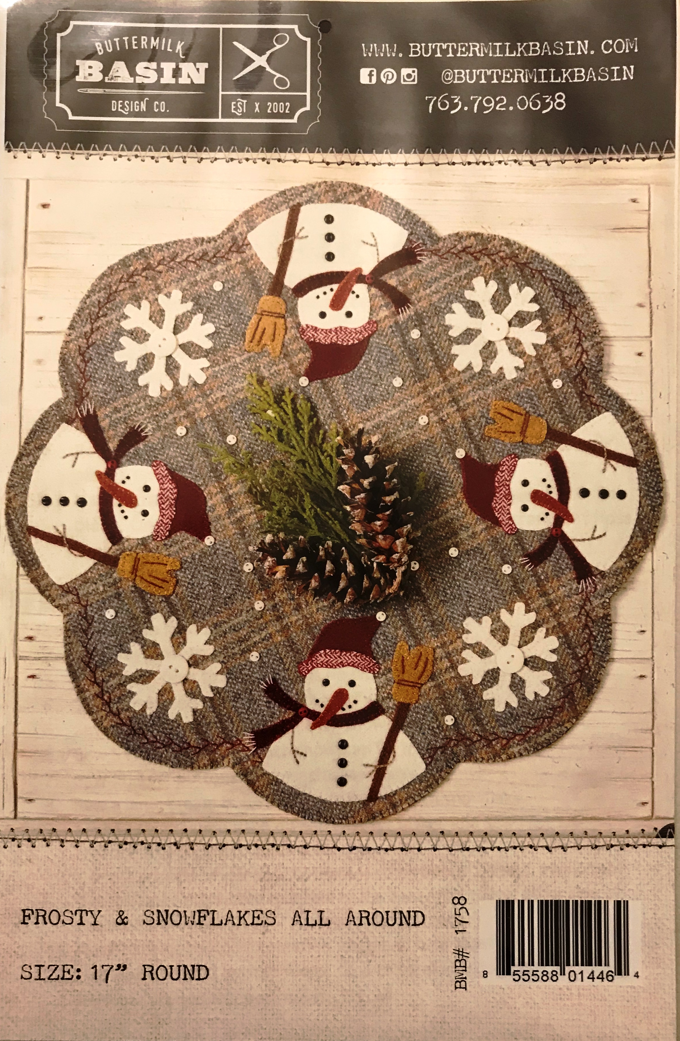 Frosty & Snowflakes all around