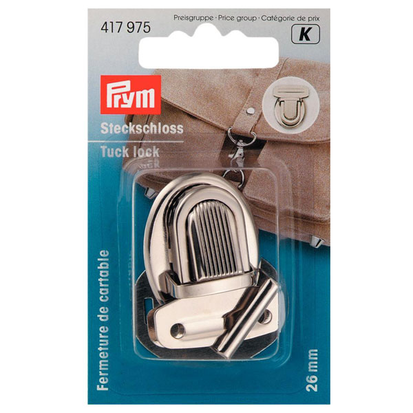 prym-417975 Steckschloss silber