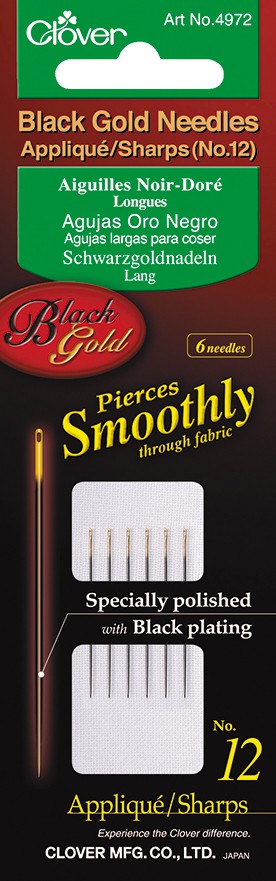 4972 Black Gold Needles No. 12 - 4972