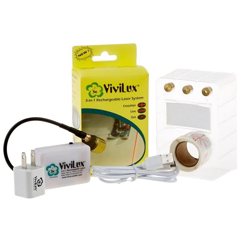 Vivilix Laser System für die Nähmaschine