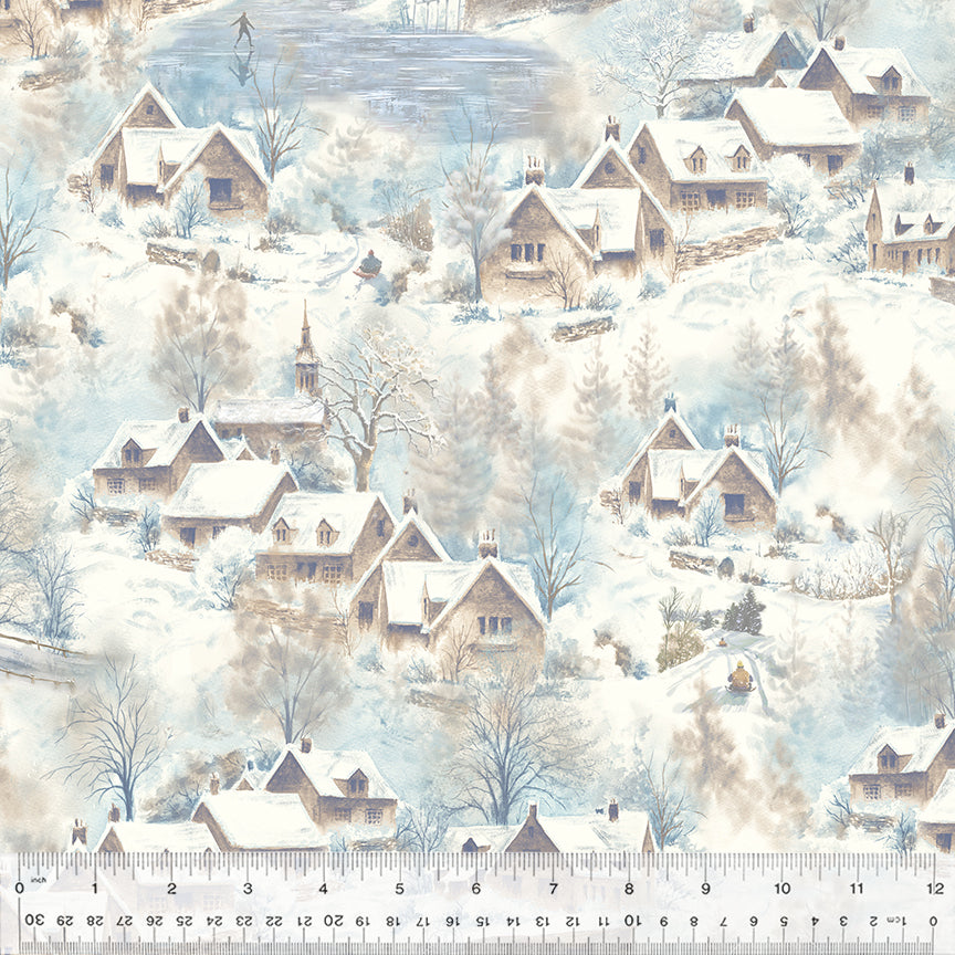 Into the village