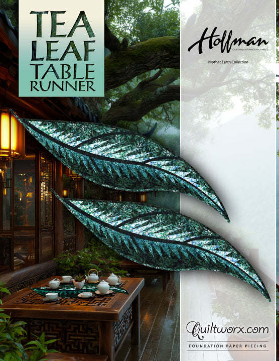 Tea Time Placemats oder Tea Leaf Table Runner 17./18.7.