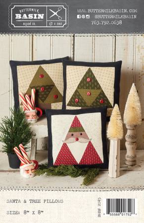 BMB2045 Santa & Tree Pillows