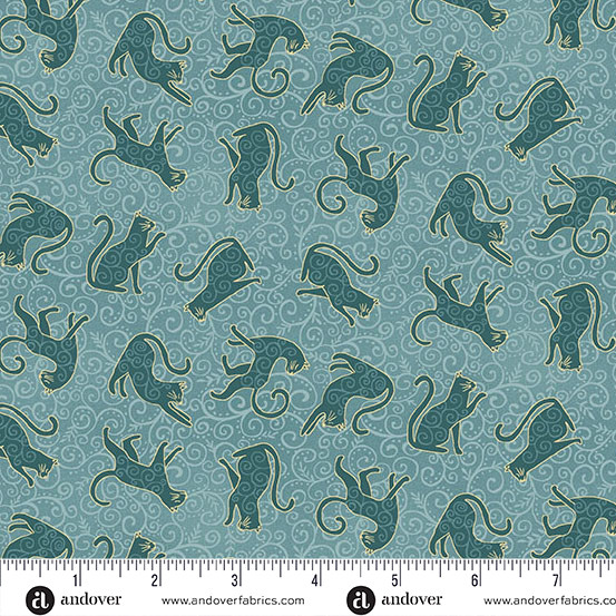 Charmed Whiskers Teal