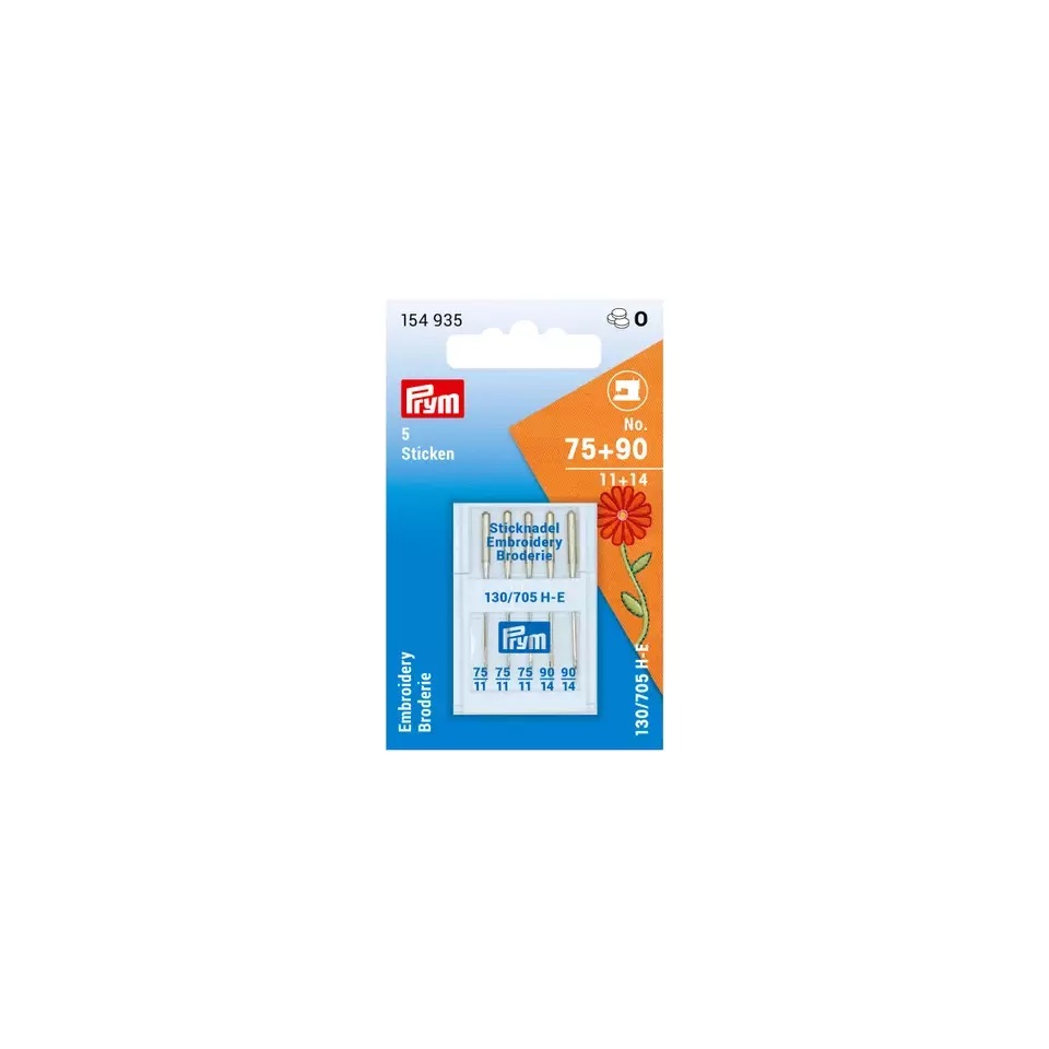 154935-Prym-Naehmaschinennadeln-Sticken-75-und-90 Universal Nadeln
