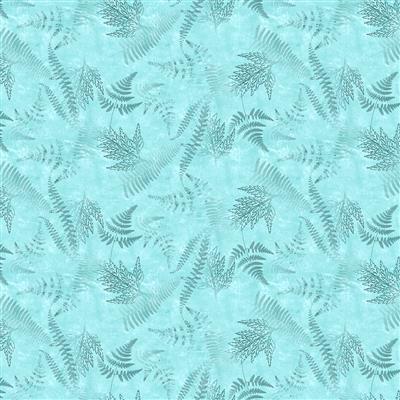 y4033_33_1-1 En Bleu Digital Ferns - aqua