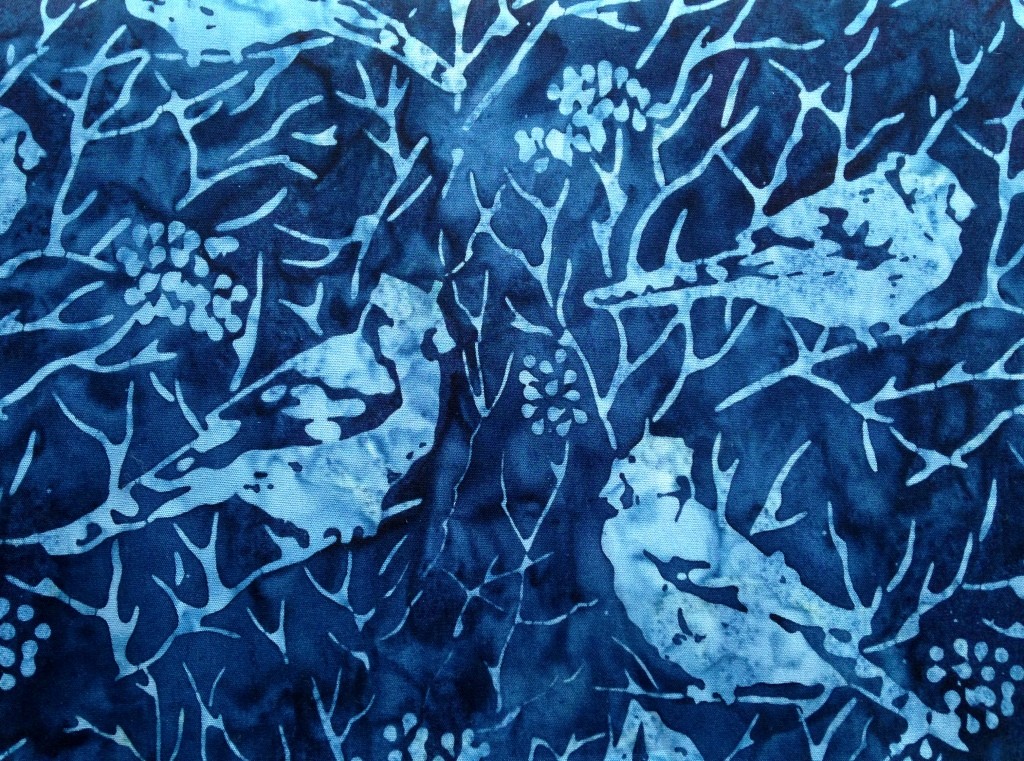 666 Tonga Batik blau