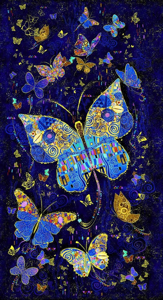 PANEL-CM2600-NAVY Wings of Gold