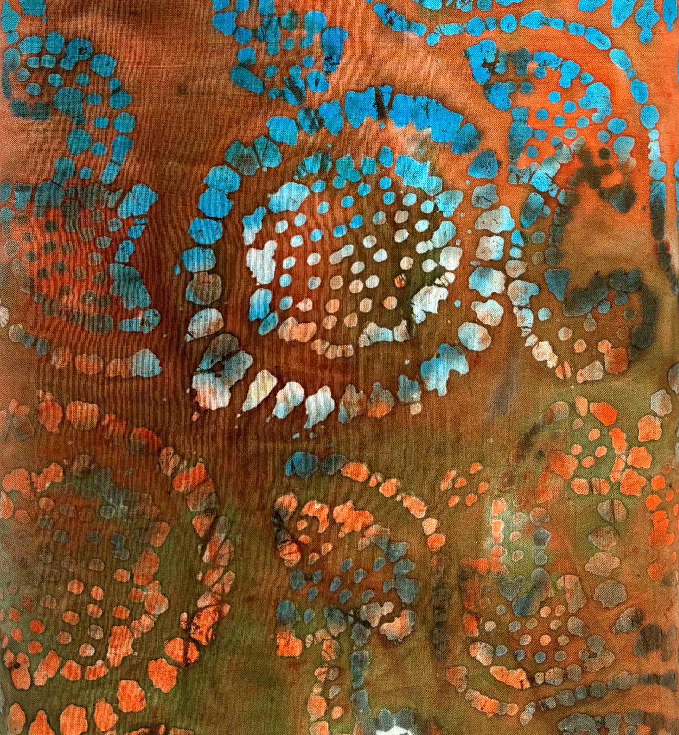 IMG_8922 braun-orange-türkis gemusterte Batik