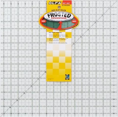 olfa-16-5 Frosted Ruler 16,5 x 16,5"