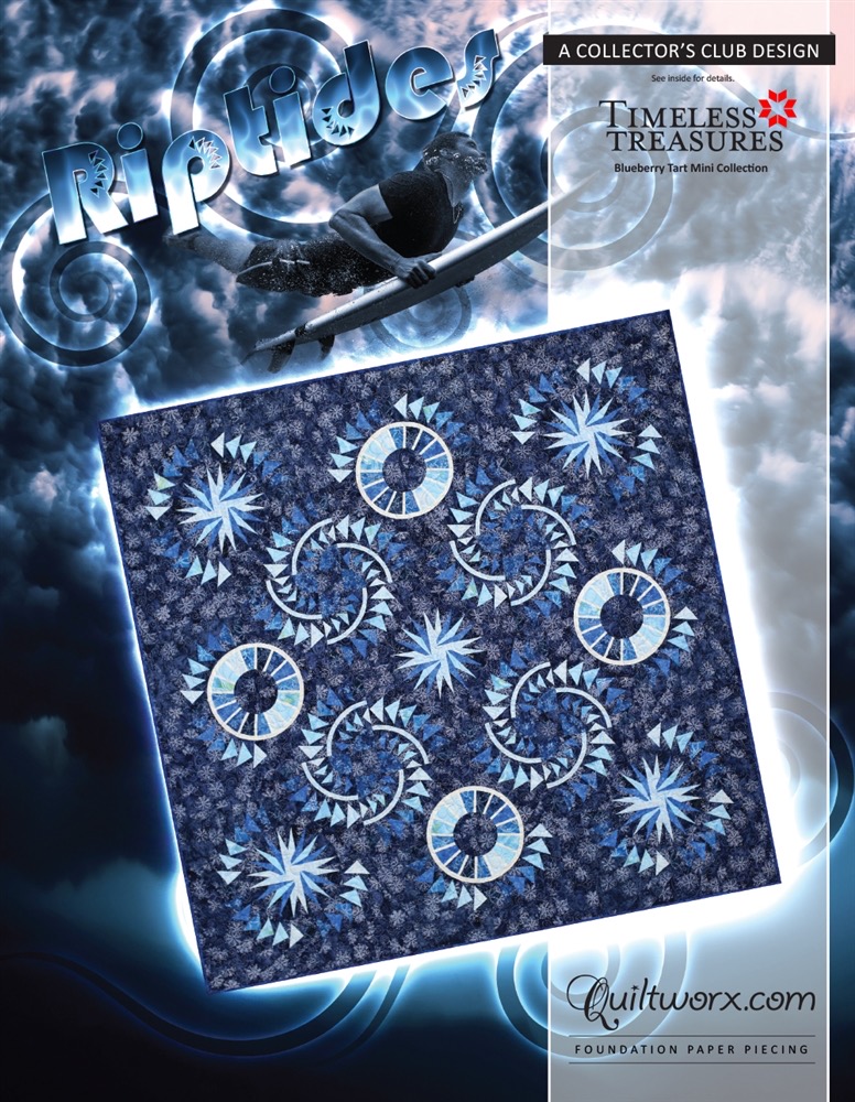 IMG_8655 Riptide - Wall Quilt