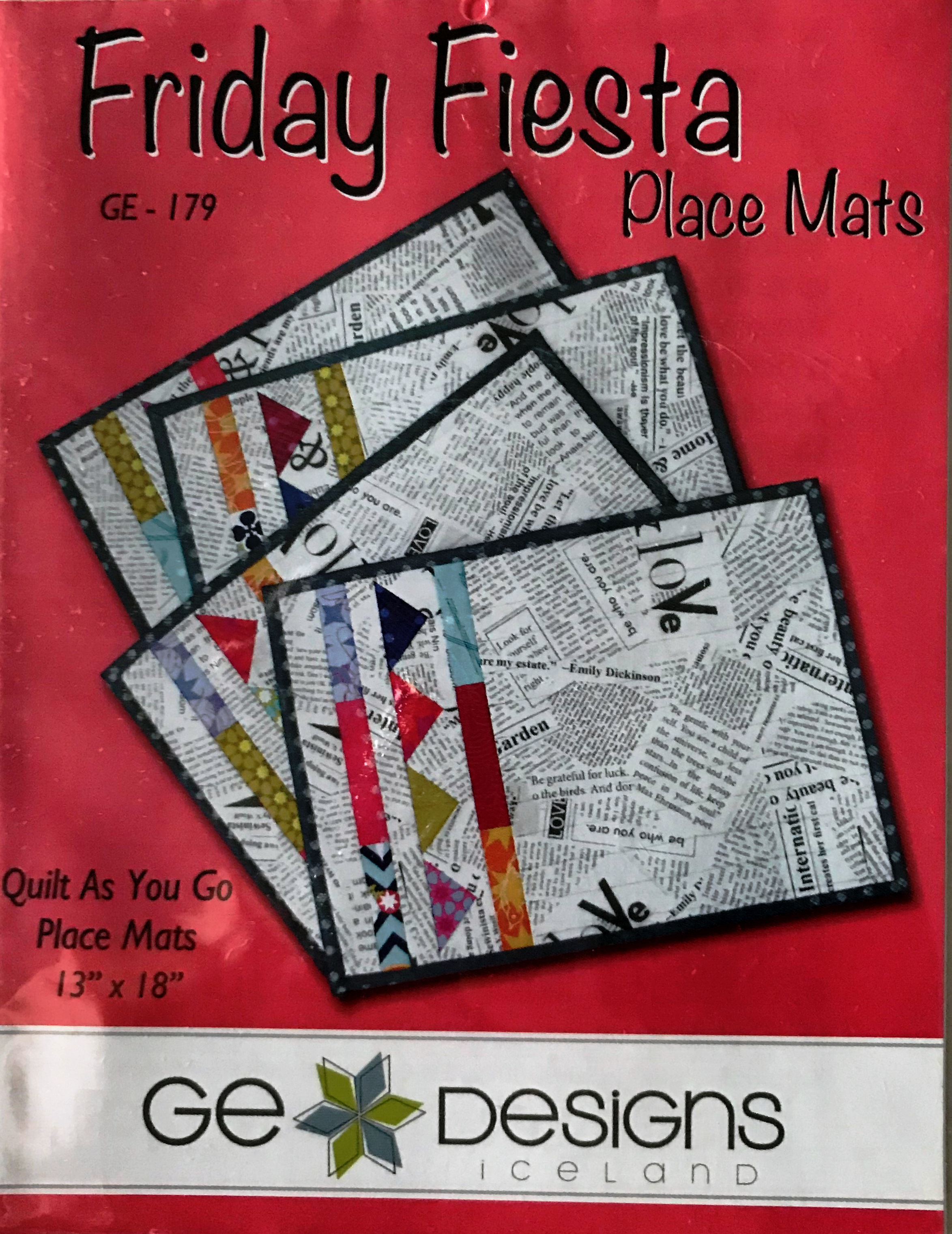 Friday Fiesta Place Mats