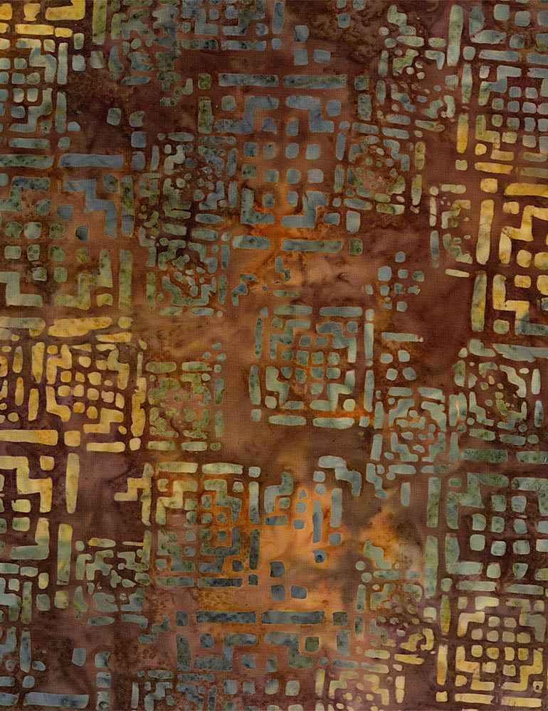 b6971_copper Tonga Batik B6971