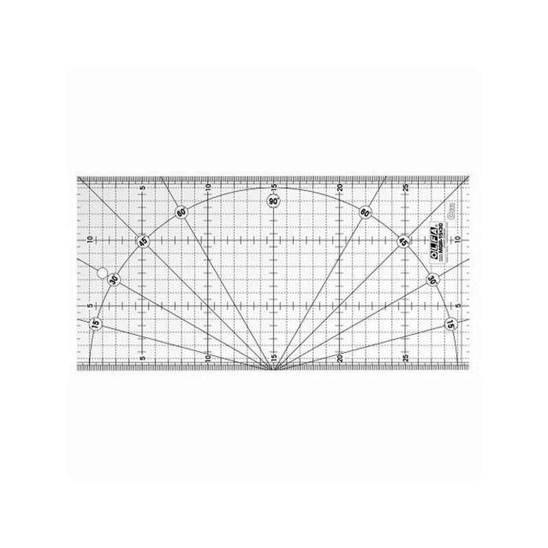 olfa-quilt-lineal-15x30-cm 15 x 30 cm Non Slip Ruler