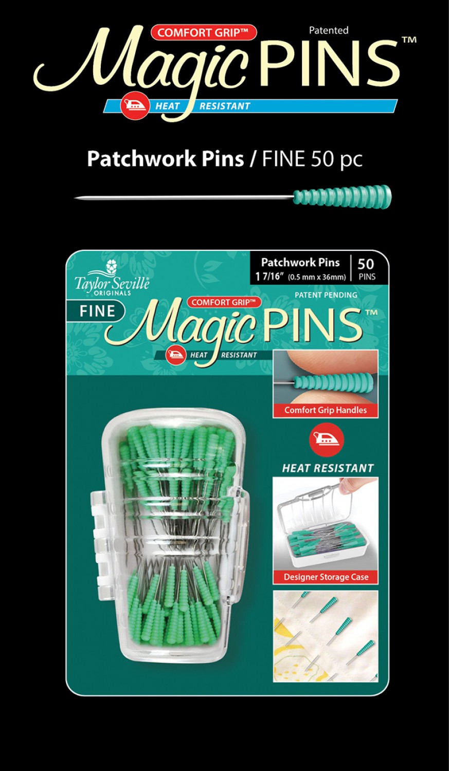 217221 Magic Pins Patchwork - fine