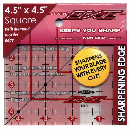 38174 The Cutting Edge Ruler 4,5 x 4,5 Inch