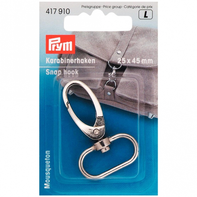 prym-karabinerhaken-417910 Karabinerhaken silber