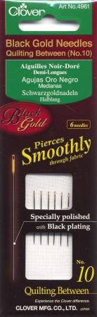 4961CV Black Gold Needles No. 10 - 4961