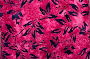 Batik pink mit lila gemustert