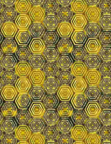Gold Queen Honeycomb