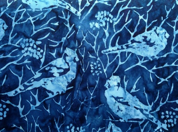 Tonga Batik blau