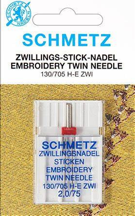 Zwillings Stretch Nadel 2,0