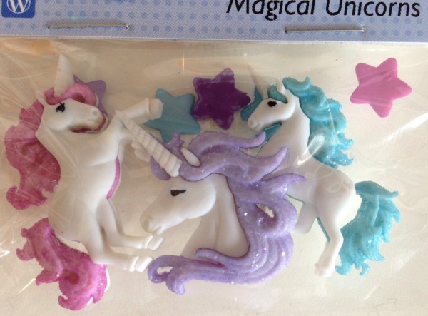 Einhorn Knöpfeset