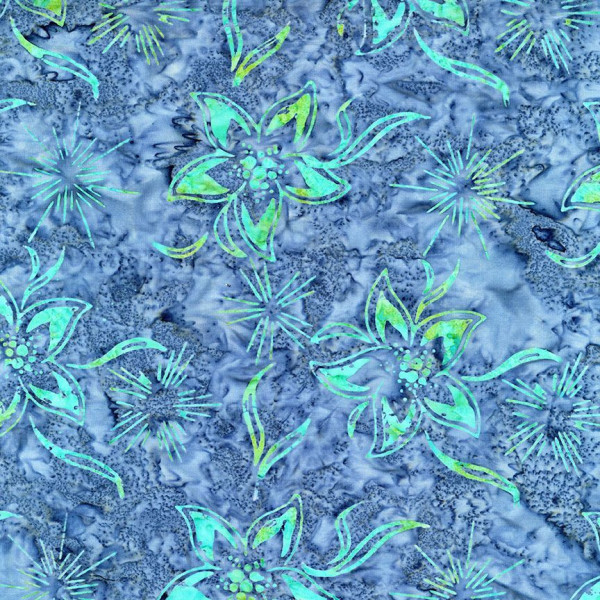 Marine Tropical Flowers & Stars