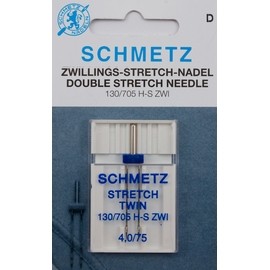 Zwillings Stretch Nadel 4,0