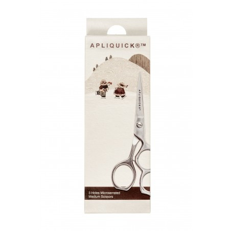 Apliquick Microserrated Medium Scissors